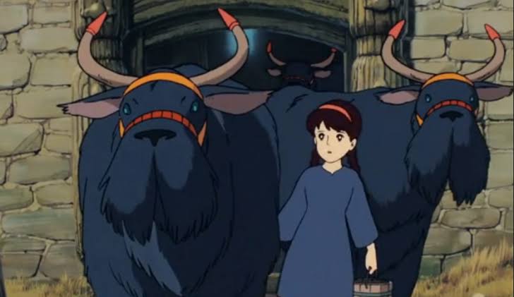 天空の城ラピュタに登場するヤクに似た動物