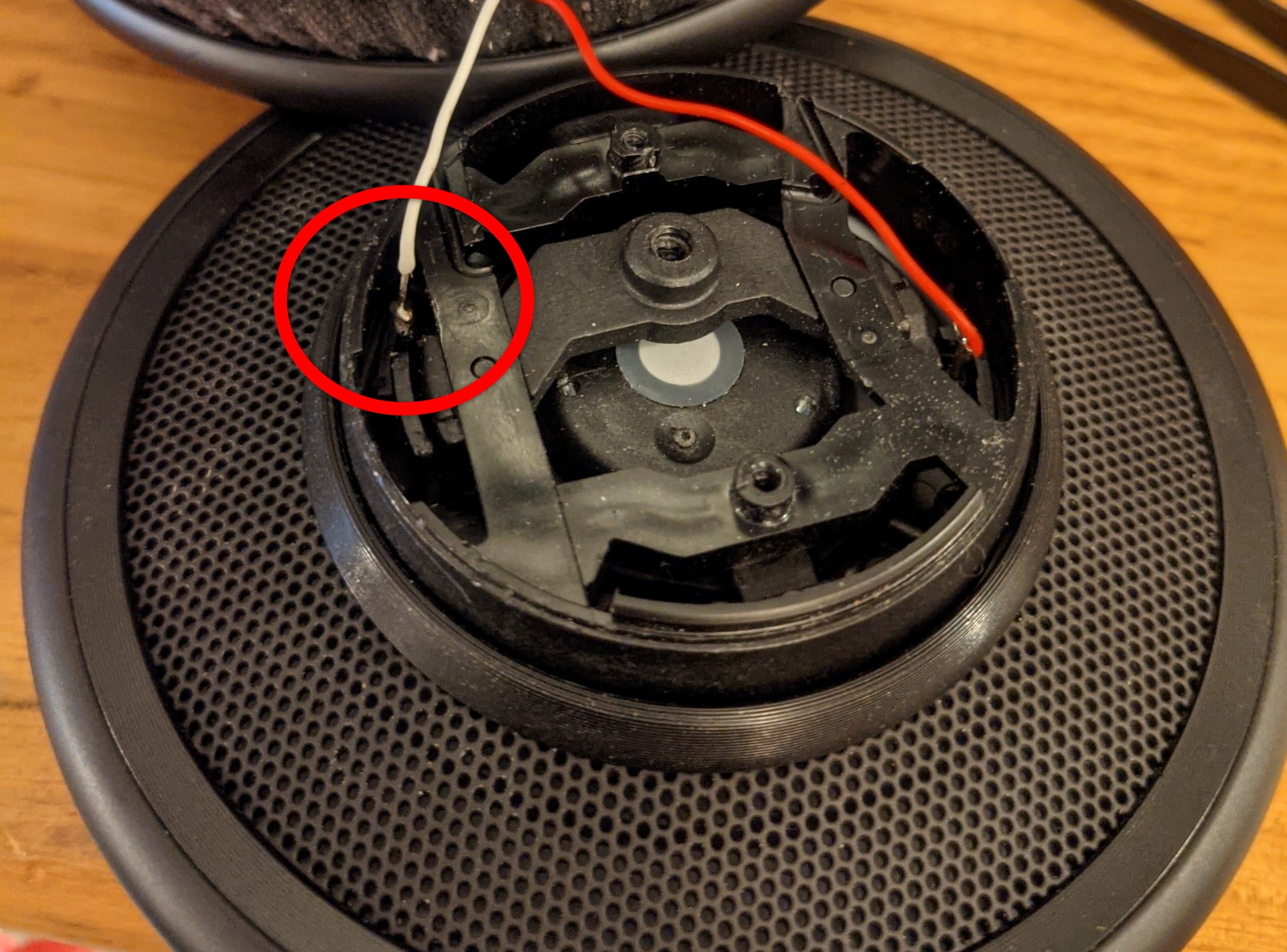 はんだ修理が完了したK712ドライバー部分