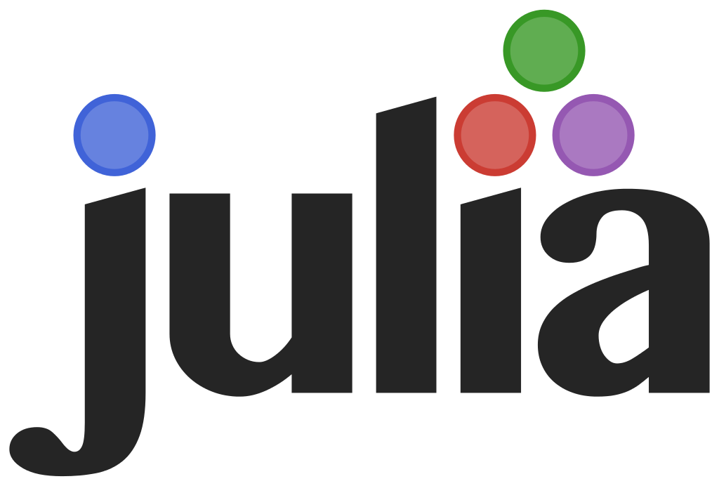 Julia言語の公式ロゴ